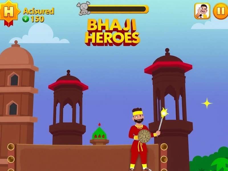 Bhaji Heroes Gameplay Screenshot